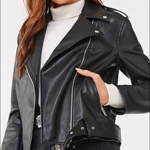 Forever 21 leather jacket - Picture 3 of 3